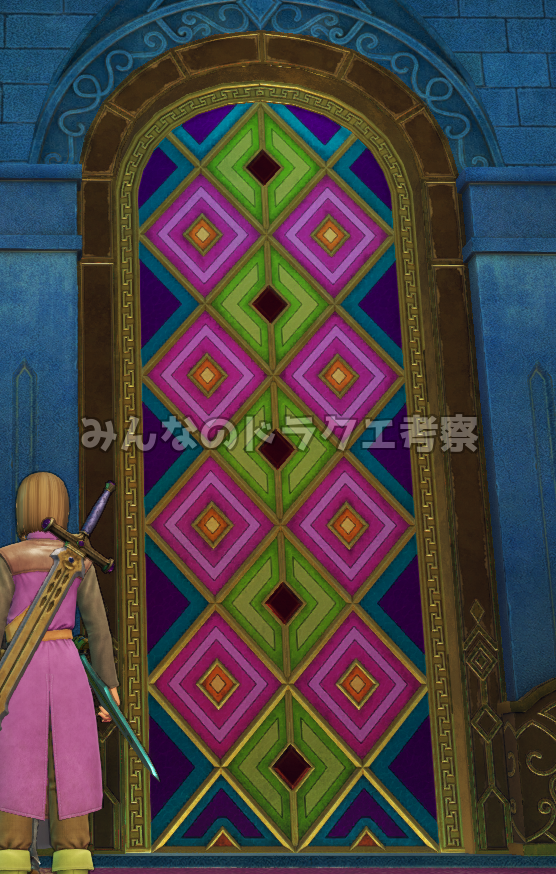 クレイモラン城扉