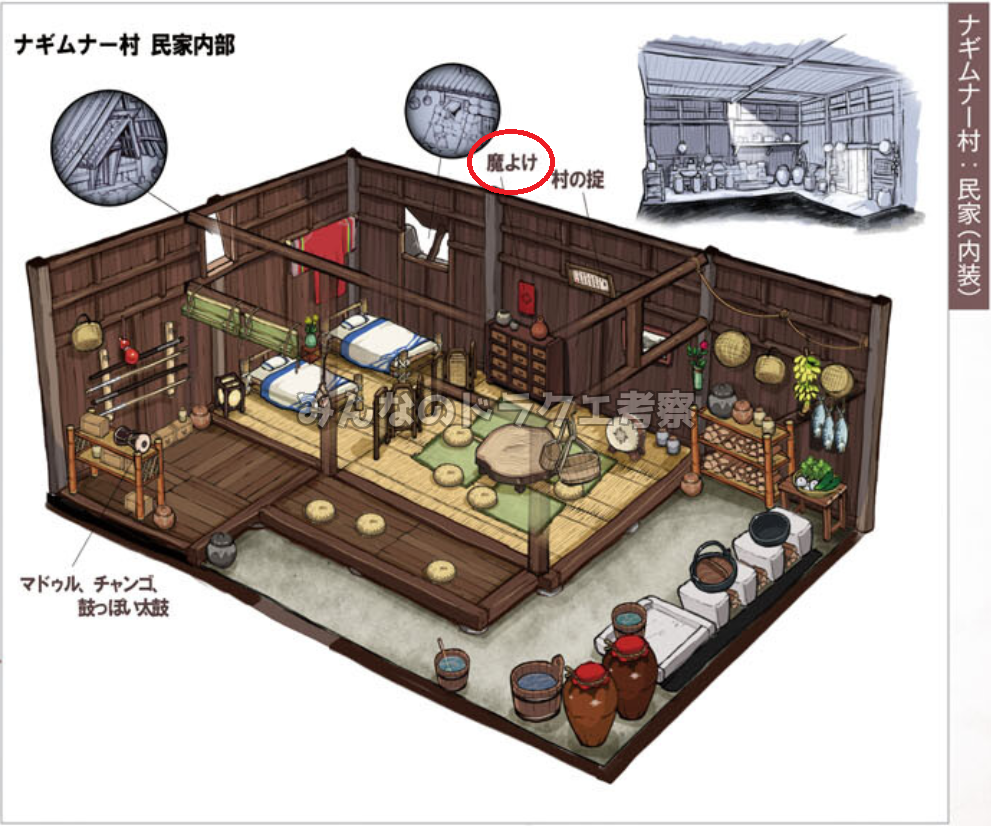 ナギムナーの魔除け・赤丸つき