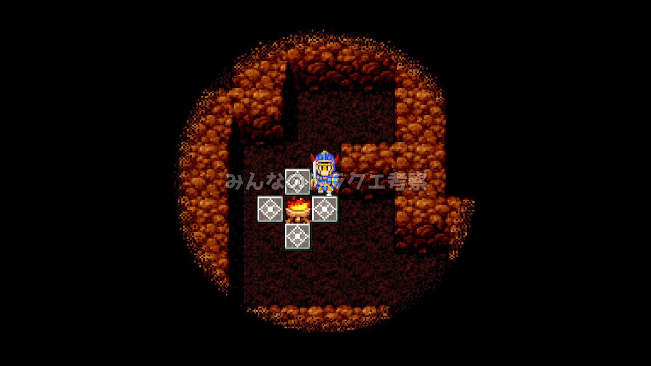 竜王の城の松明